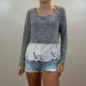 Maison Jules Knit Sweater size medium